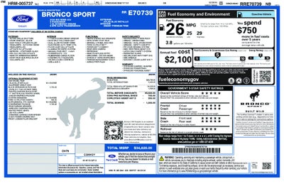 2024 Ford Bronco Sport Big Bend FORD GOLD CERTIFIED