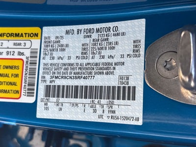 2025 Ford Bronco Sport Outer Banks