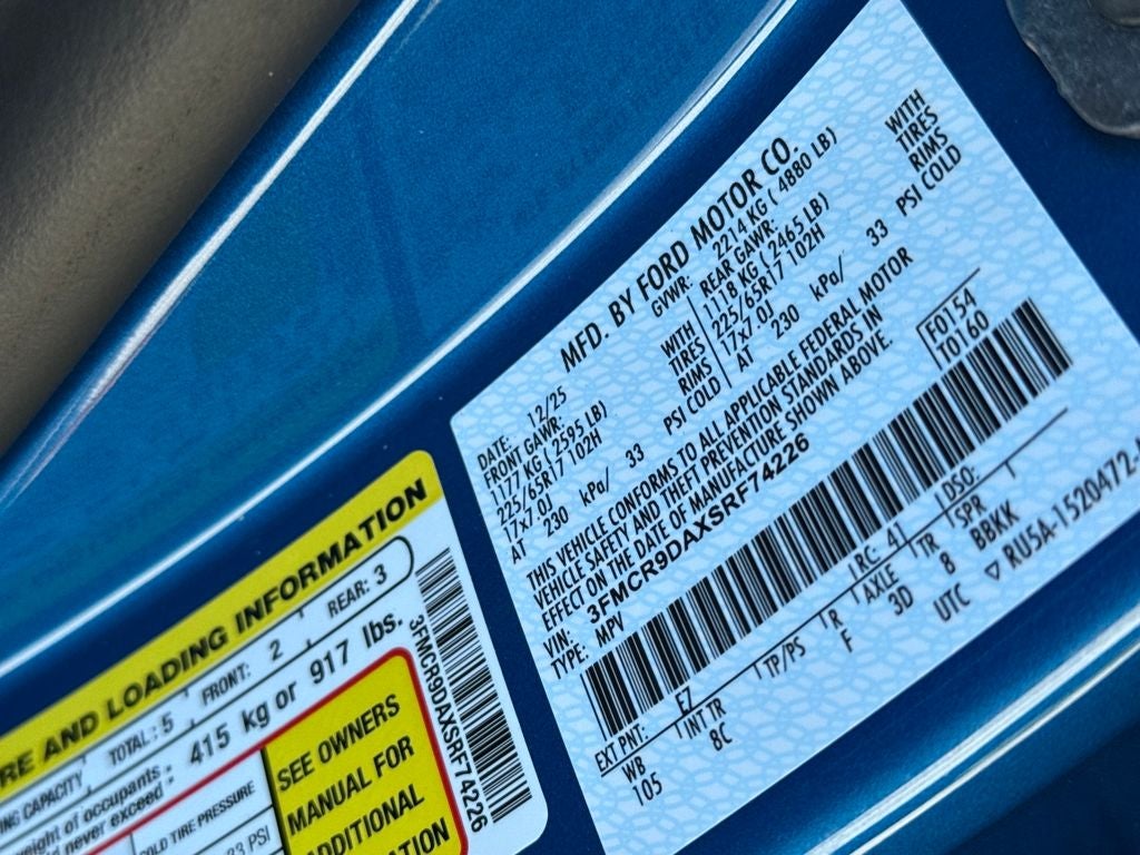 2025 Ford Bronco Sport Badlands