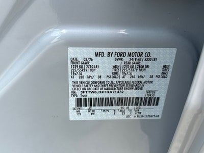 2026 Ford Maverick XLT