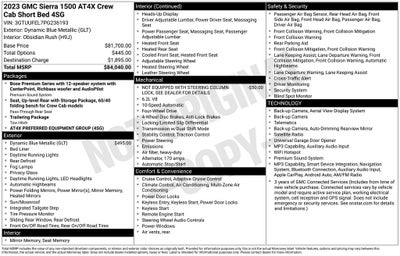 2023 GMC Sierra 1500 AT4X Blue Certified 4WD Near Milwaukee WI