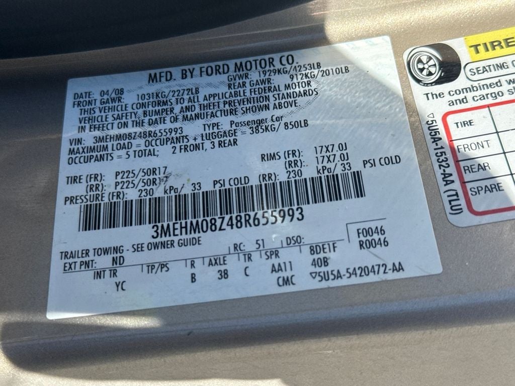 2008 Mercury Milan Premier Near Milwaukee WI