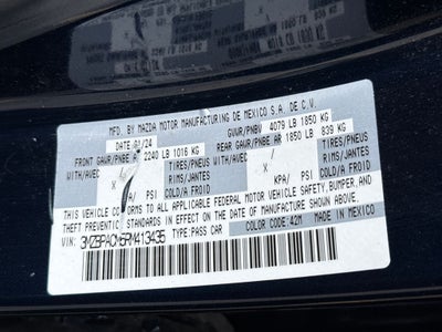 2024 Mazda Mazda3 2.5 S Preferred Package Blue Certified Near Milwaukee WI