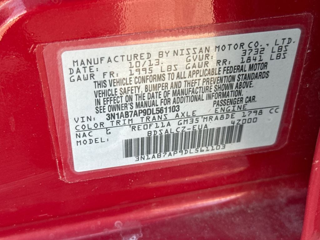 2013 Nissan Sentra S Near Milwaukee WI