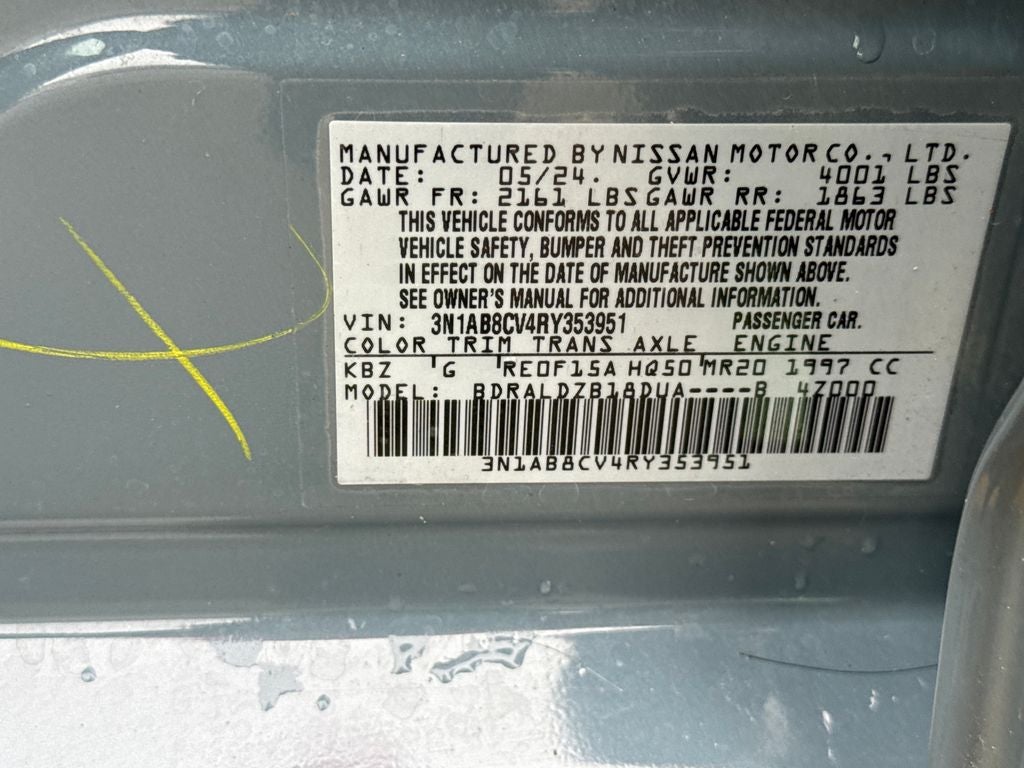 2024 Nissan Sentra SV FORD BLUE CERTIFIED