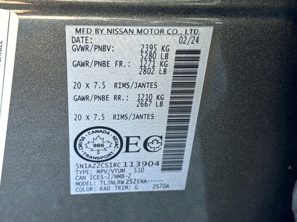 2024 Nissan Murano SL Blue Certified AWD Near Milwaukee WI