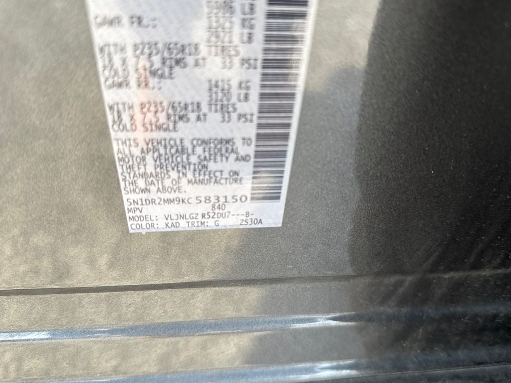 2019 Nissan Pathfinder SL Blue Certified 4WD Near Milwaukee WI