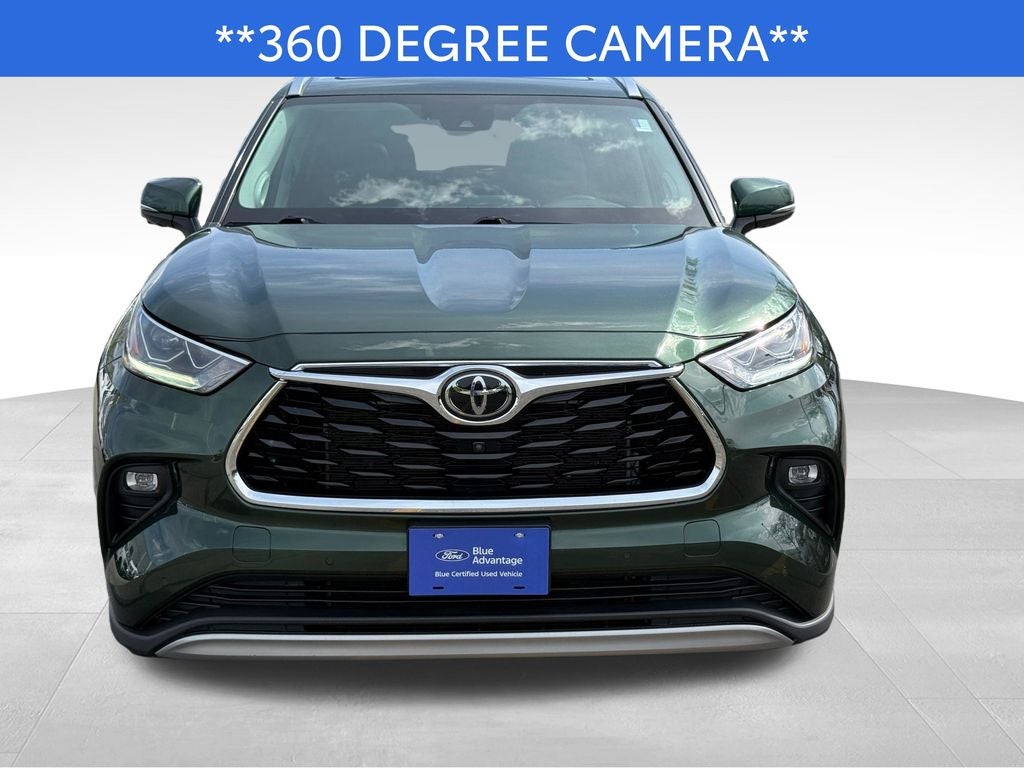 2023 Toyota Highlander Platinum Blue Certified AWD Near Milwaukee WI