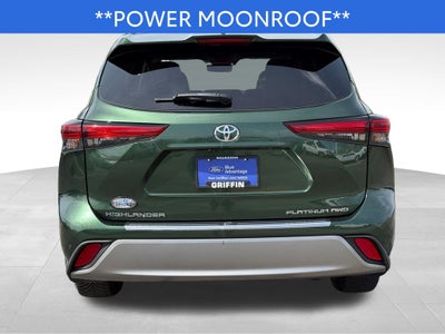 2023 Toyota Highlander Platinum Blue Certified AWD Near Milwaukee WI