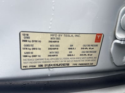 2018 Tesla Model S 75D