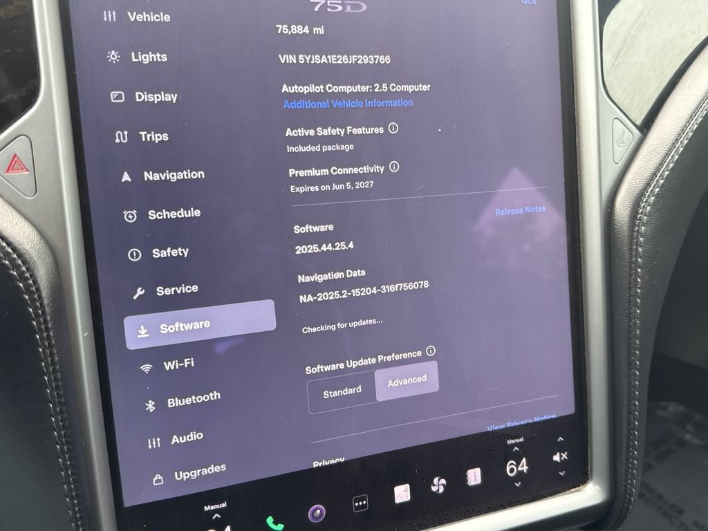 2018 Tesla Model S 75D