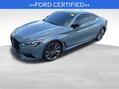 2022 INFINITI Q60 Red Sport 400 Blue Certified AWD Near Milwaukee WI