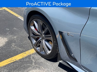 2022 INFINITI Q60 Red Sport 400 Blue Certified AWD Near Milwaukee WI