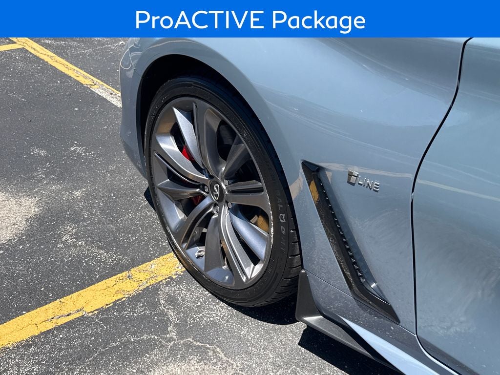 2022 INFINITI Q60 Red Sport 400 Blue Certified AWD Near Milwaukee WI