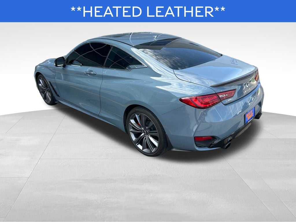 2022 INFINITI Q60 Red Sport 400 Blue Certified AWD Near Milwaukee WI