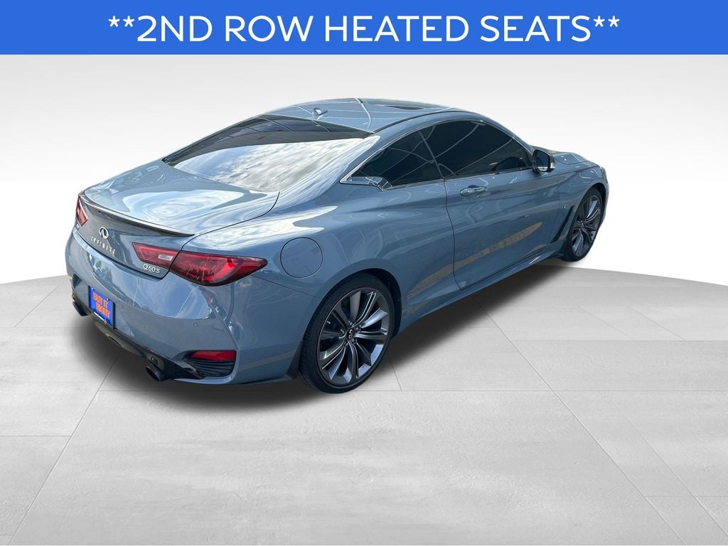 2022 INFINITI Q60 Red Sport 400 Blue Certified AWD Near Milwaukee WI