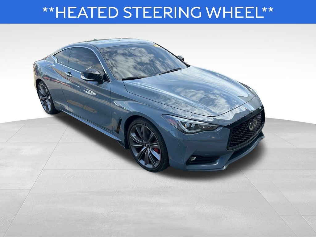 2022 INFINITI Q60 Red Sport 400 Blue Certified AWD Near Milwaukee WI