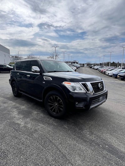2020 Nissan Armada Platinum Blue Certified 4WD Near Milwaukee WI
