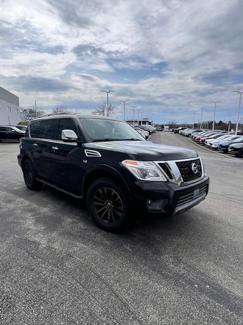 2020 Nissan Armada Platinum Blue Certified 4WD Near Milwaukee WI