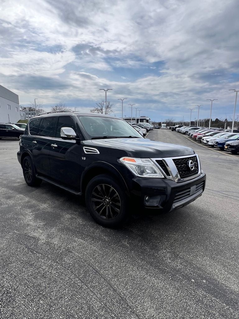 2020 Nissan Armada Platinum Blue Certified 4WD Near Milwaukee WI