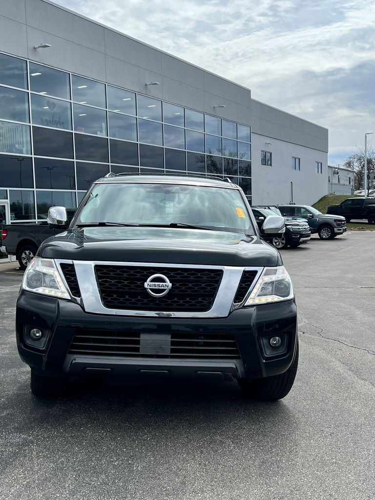 2020 Nissan Armada Platinum Blue Certified 4WD Near Milwaukee WI