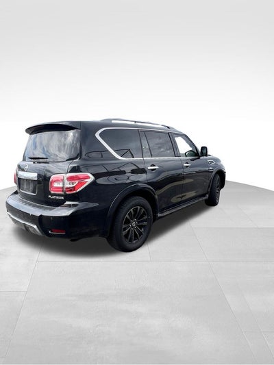 2020 Nissan Armada Platinum Blue Certified 4WD Near Milwaukee WI