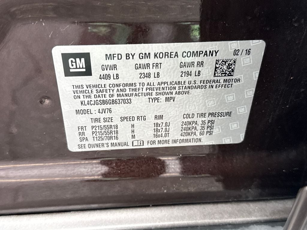 2016 Buick Encore Leather AWD Near Milwaukee WI