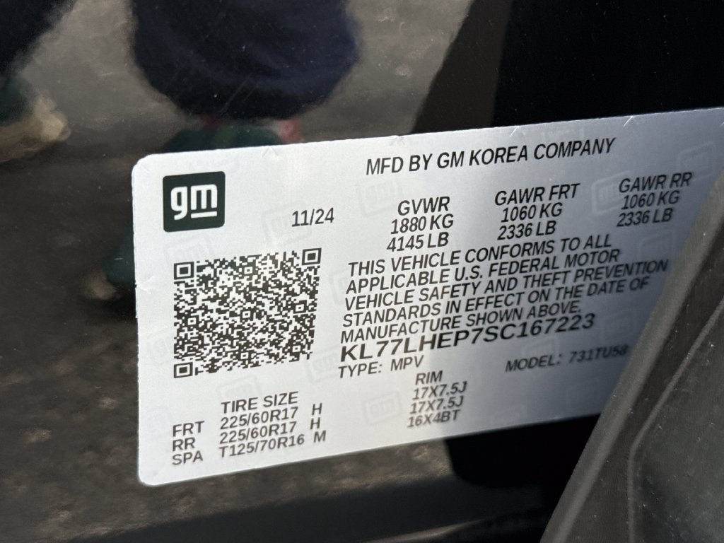 2025 Chevrolet Trax LT FORD BLUE CERTIFIED