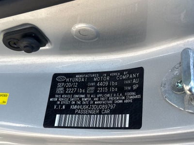 2013 Hyundai Genesis Coupe 3.8 Grand Touring Grand Touring