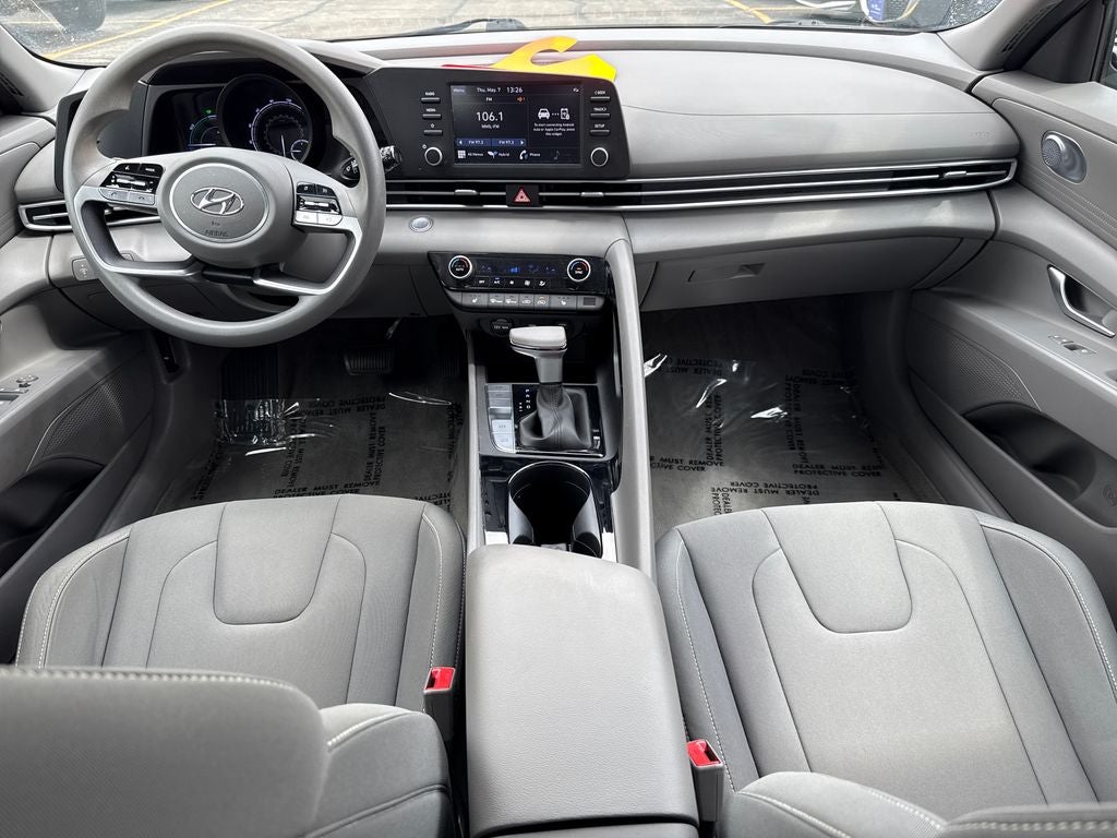2023 Hyundai Elantra Hybrid Blue