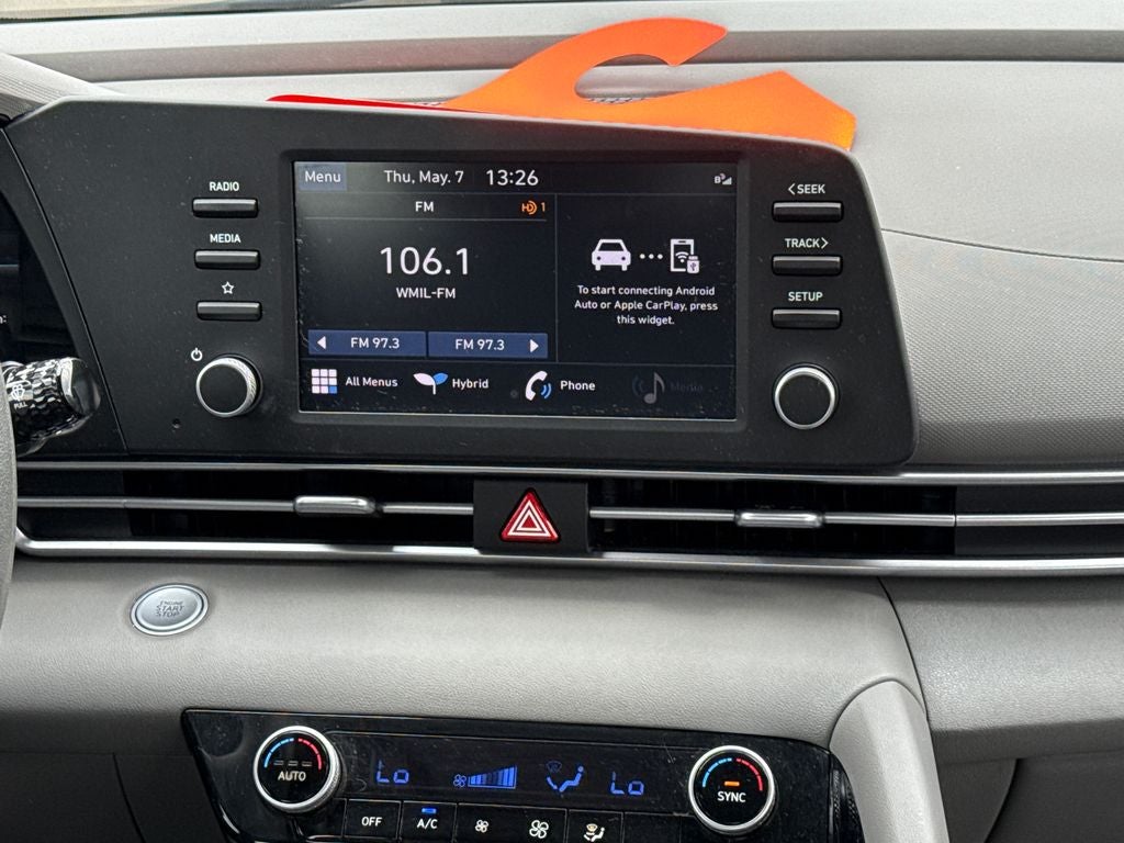 2023 Hyundai Elantra Hybrid Blue