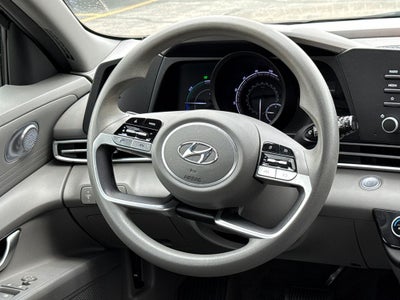 2023 Hyundai Elantra Hybrid Blue