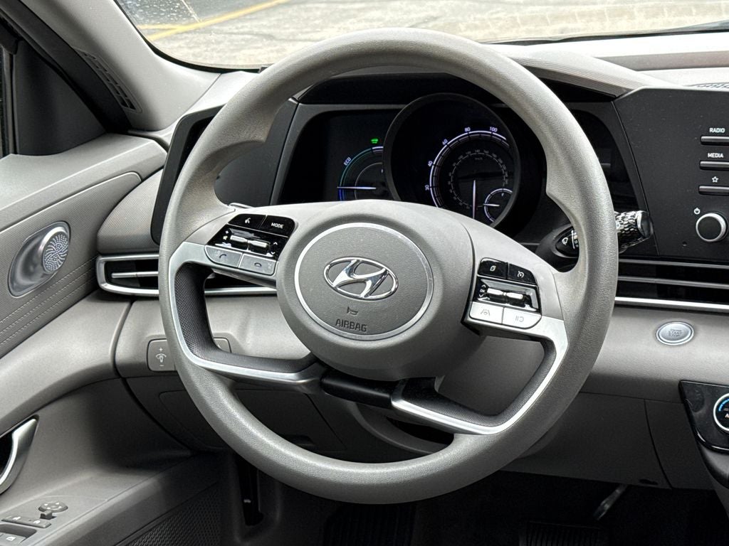 2023 Hyundai Elantra Hybrid Blue