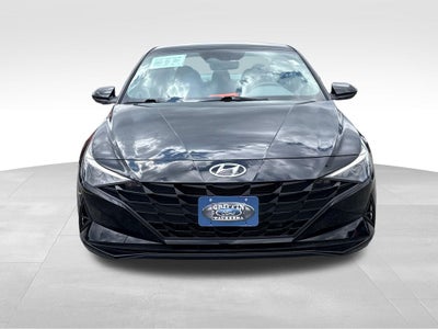 2023 Hyundai Elantra Hybrid Blue
