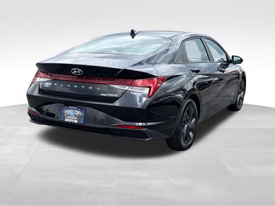 2023 Hyundai Elantra Hybrid Blue