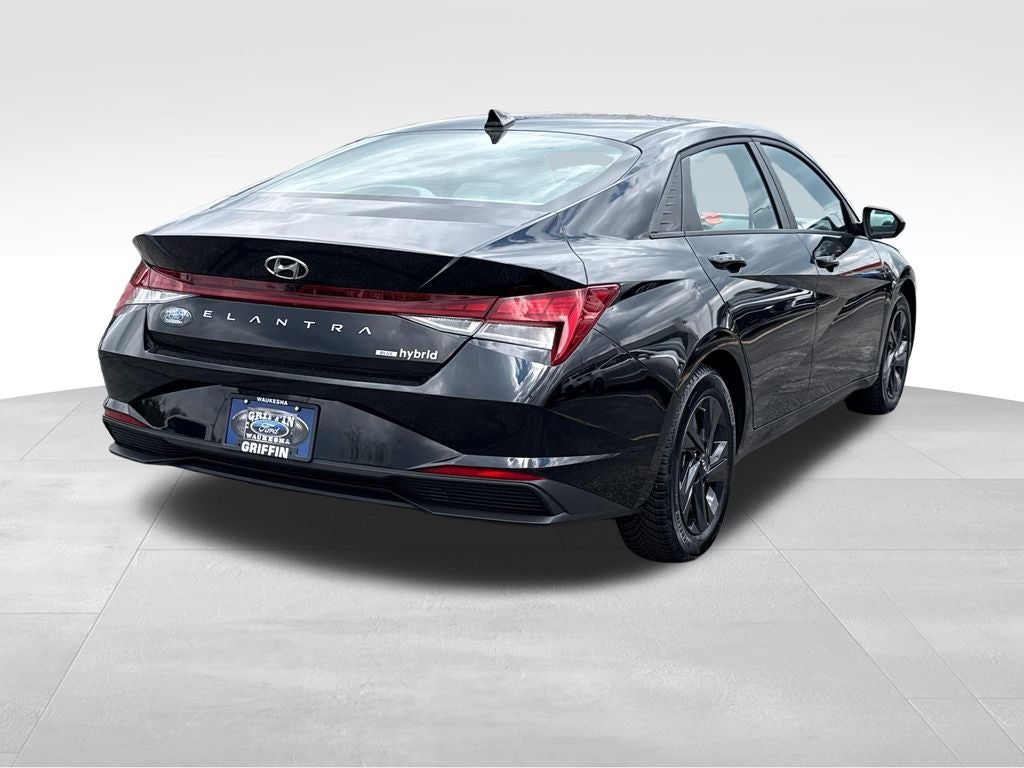 2023 Hyundai Elantra Hybrid Blue
