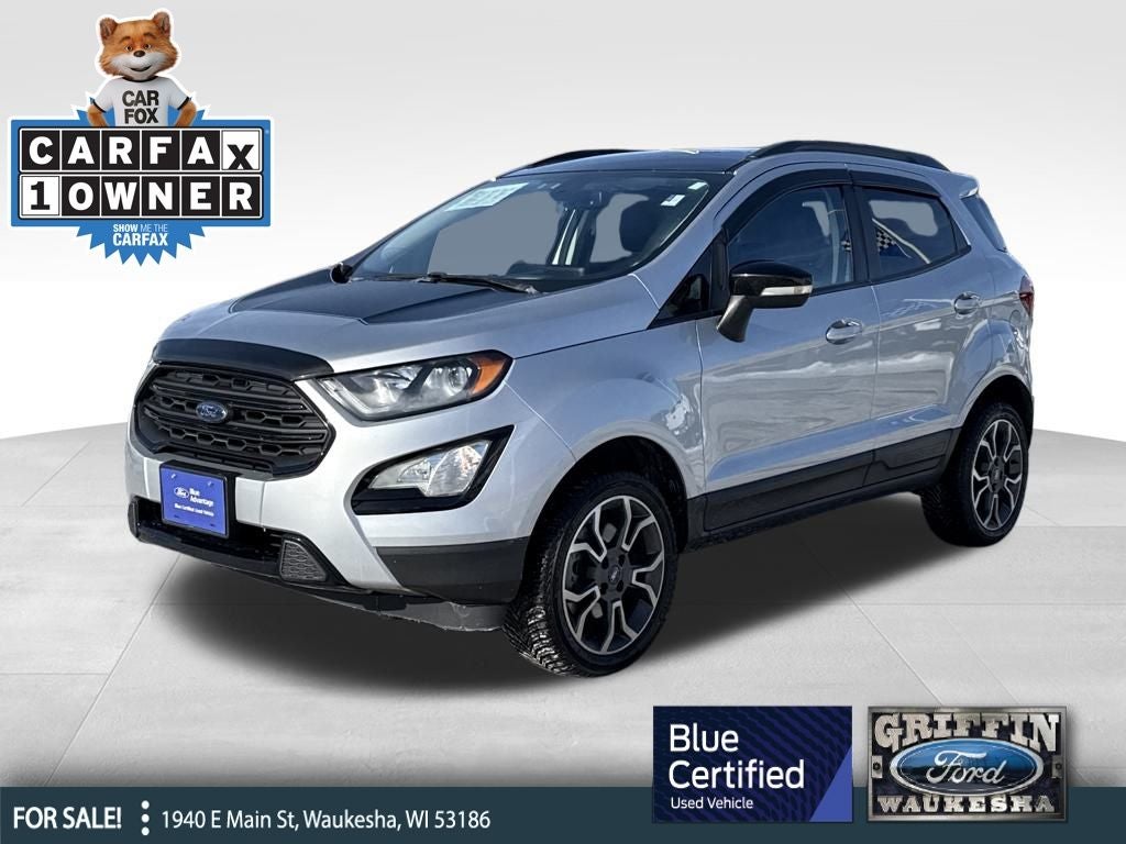 2020 Ford EcoSport SES Blue Certified 4WD Near Milwaukee WI
