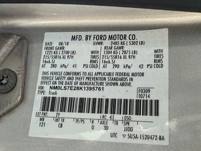 2019 Ford Transit Connect XL FORD BLUE CERTIFIED