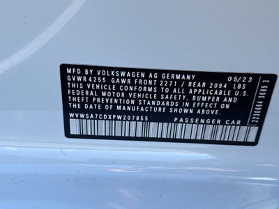 2023 Volkswagen Golf GTI 2.0T SE