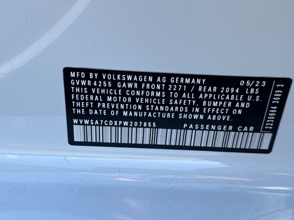2023 Volkswagen Golf GTI 2.0T SE