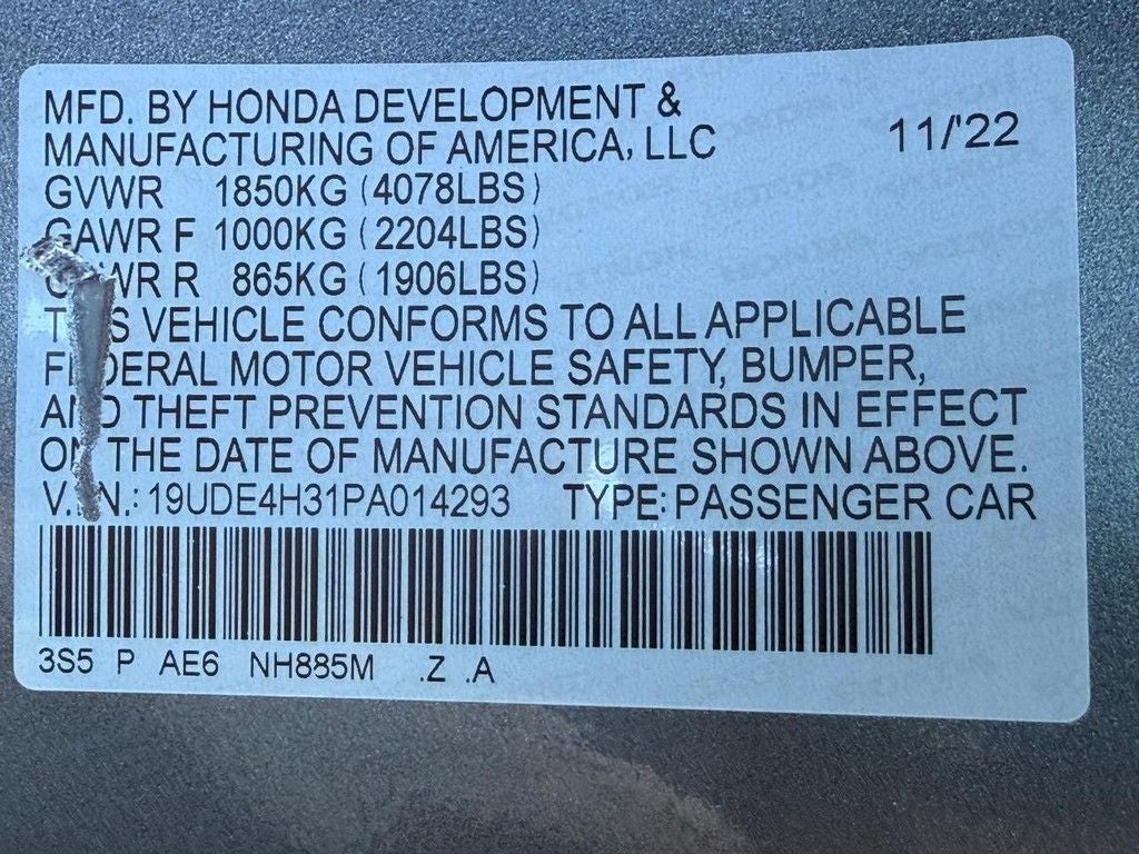 2023 Acura Integra A-Spec Package