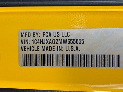 2021 Jeep Wrangler Islander