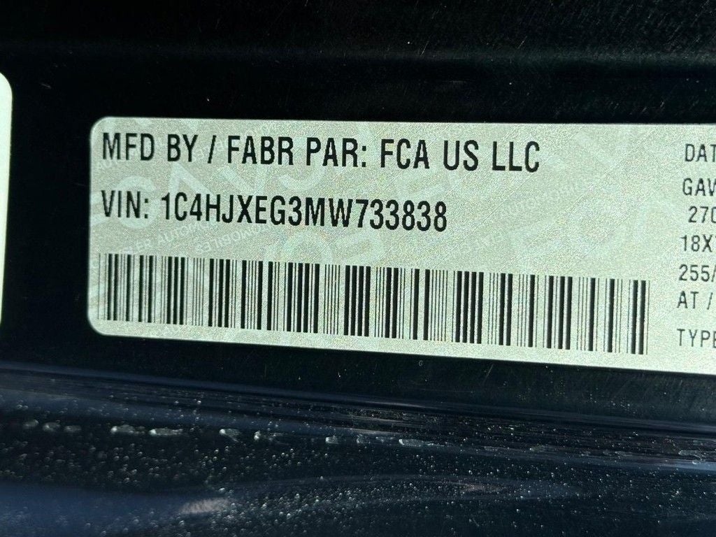 2021 Jeep Wrangler Unlimited Sahara