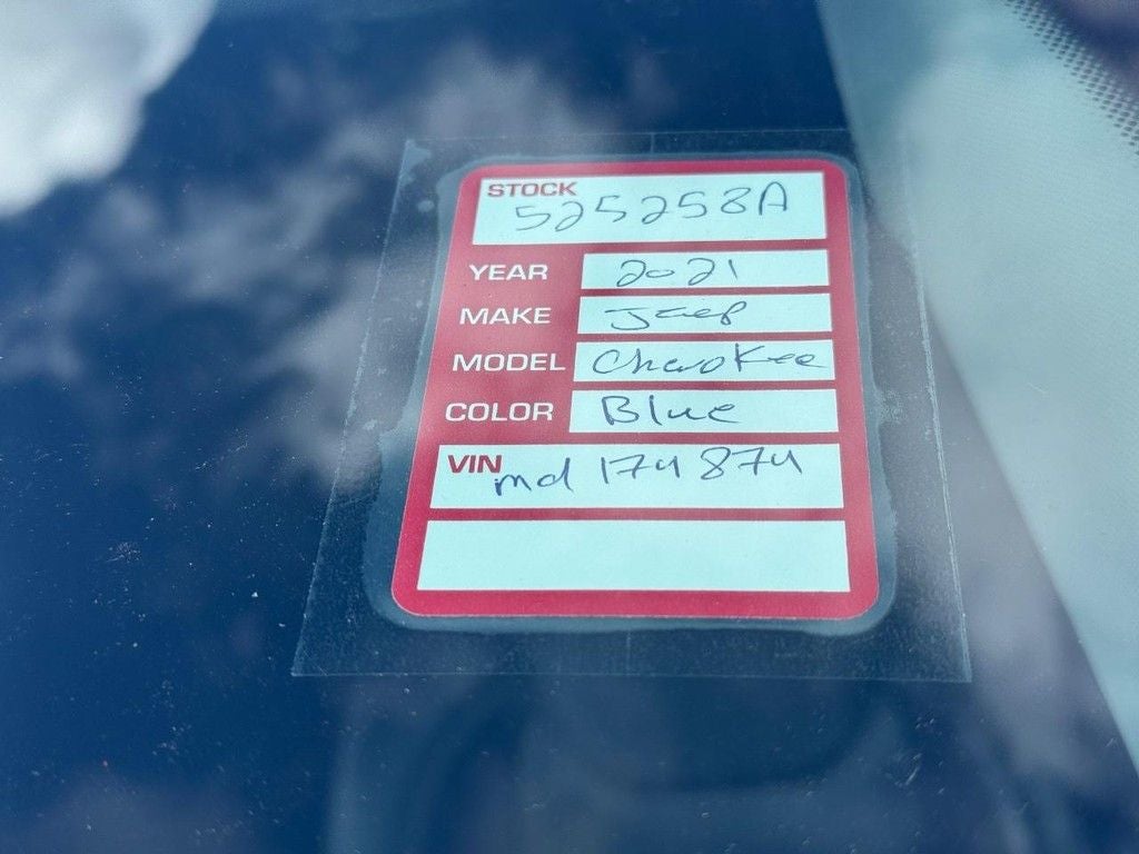 2021 Jeep Cherokee Latitude Lux