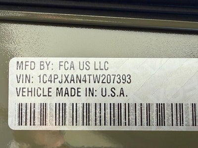 2026 Jeep Wrangler Sport