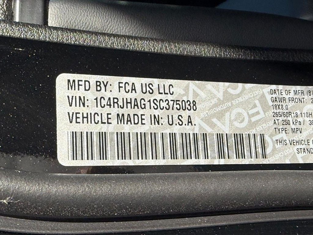 2025 Jeep Grand Cherokee Altitude X