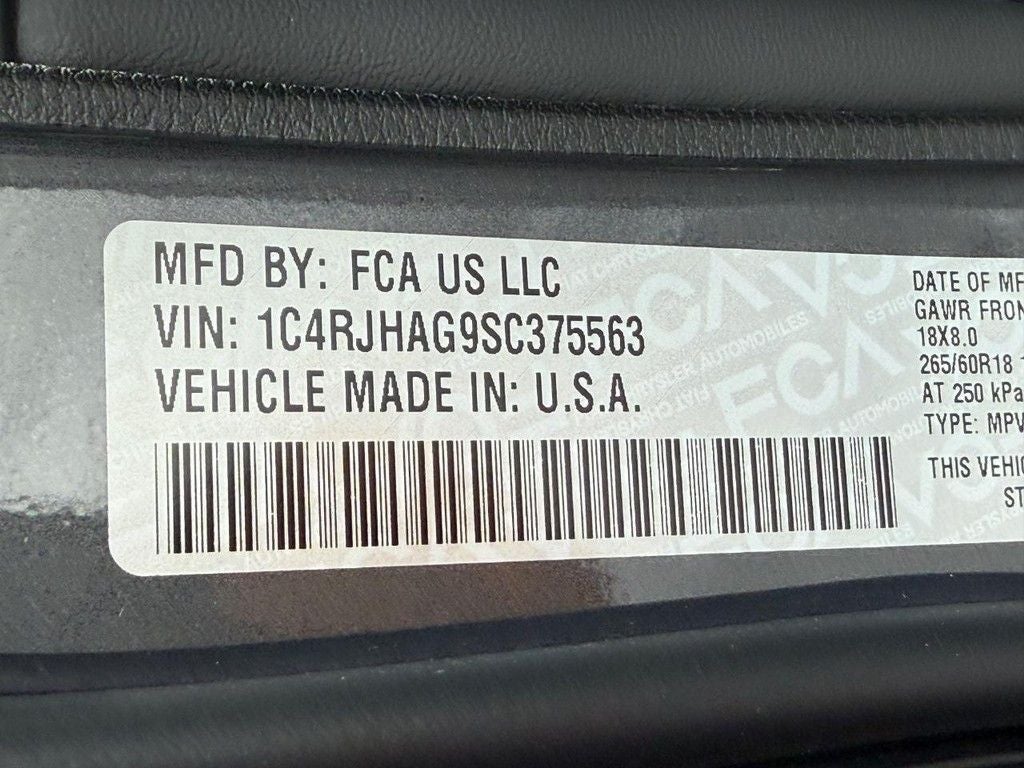 2025 Jeep Grand Cherokee Altitude X