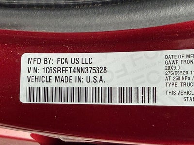 2022 Ram 1500 Big Horn/Lone Star