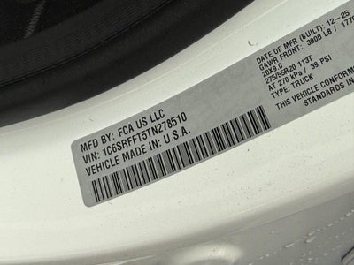 2026 Ram 1500 Big Horn/Lone Star