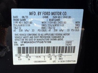 2023 Ford Explorer XLT